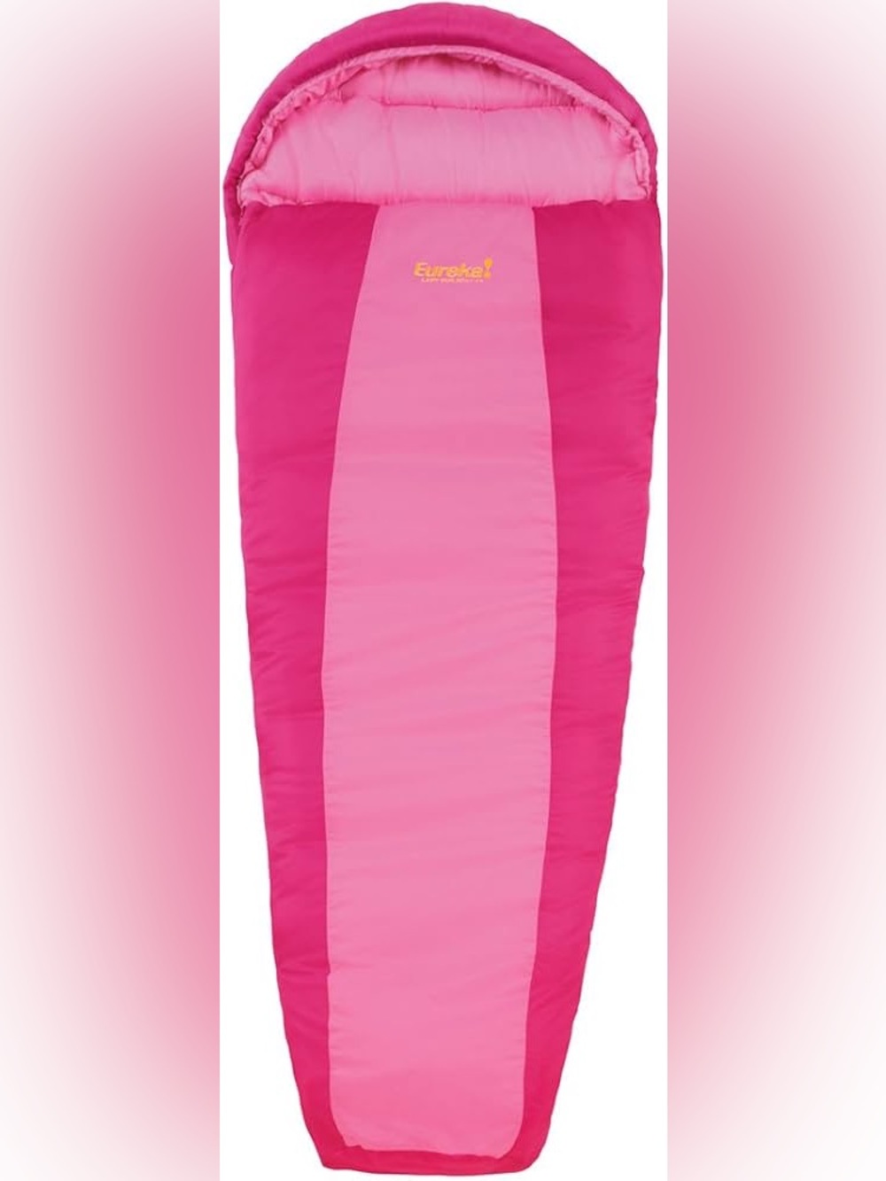 Eureka! Lady Bug 30-Degree Fahrenheit Kids' Sleeping Mummy Bag in Aurora Pink